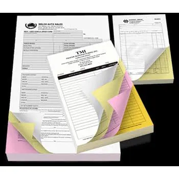 Business Forms printed by Jojo Prints