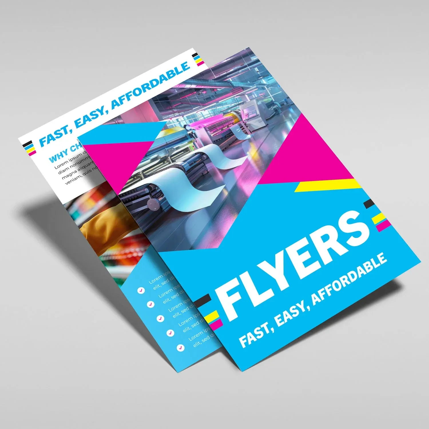 Flyers printed by Jojo Prints