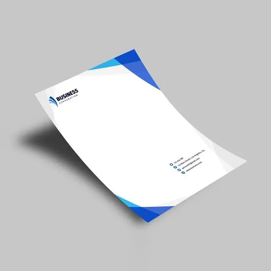 Letterheads printed by Jojo Prints