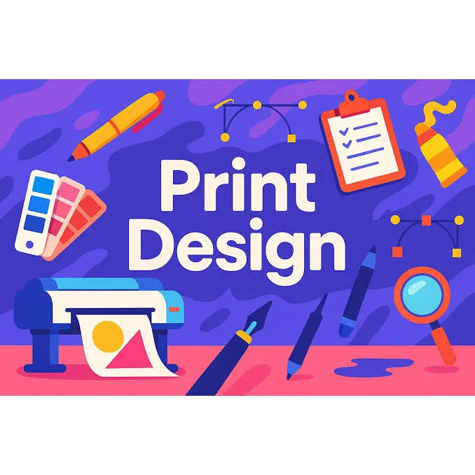Preparing a design file for print